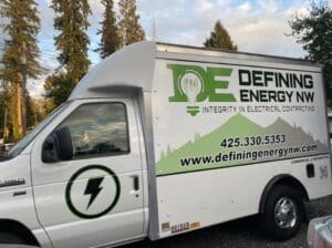 Defining Energy Electrician van